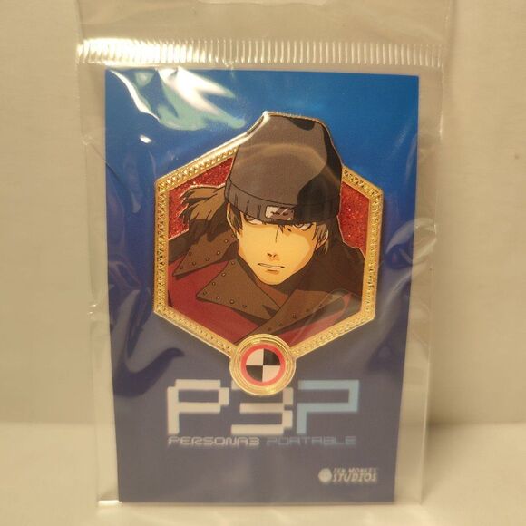 Persona 3 Portable Shinjiro Aragaki Enamel Pin Official Atlus Collectible Figure - Picture 1 of 1